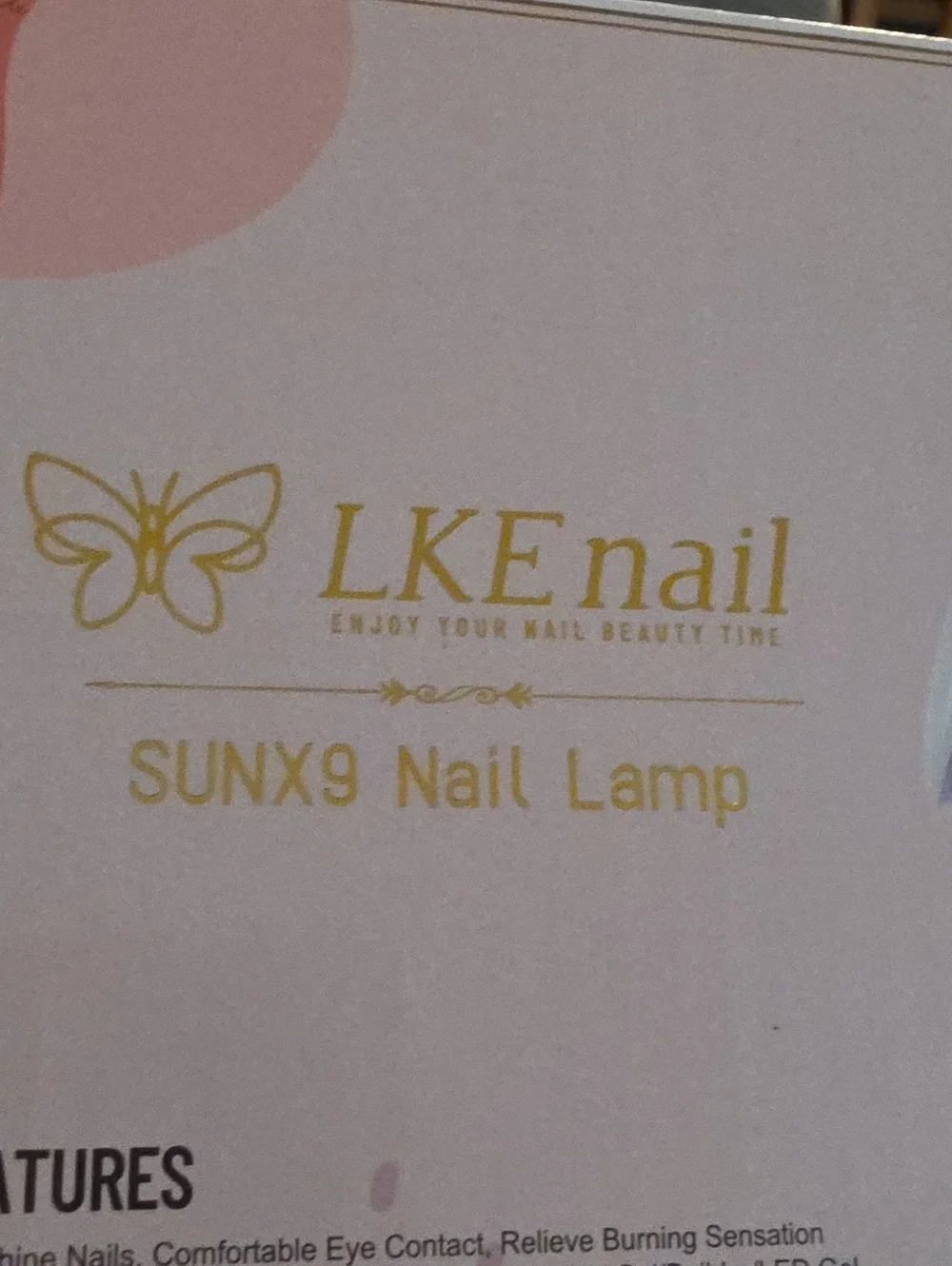SUNX® LkeNail White LED UV Nail Lamp - Like New